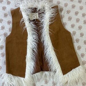 Free People Leather Vest